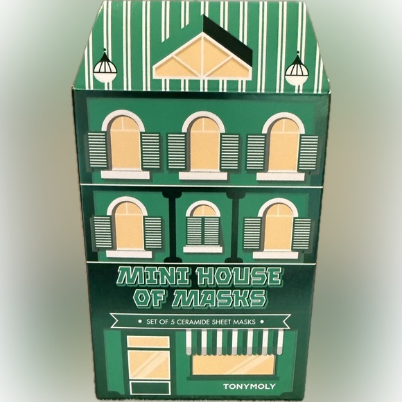 💚TONYMOLY💚Mini House Of Masks•Set of 5 Ceramide Sheet Masks/NIB - Picture 4 of 5